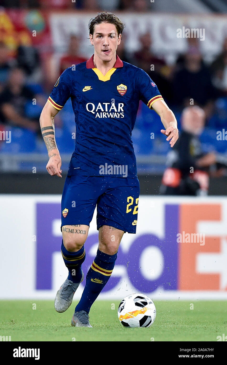 Roma, Italy. 19th Sep, 2019. Nicolo' Zaniolo of AS Roma during the