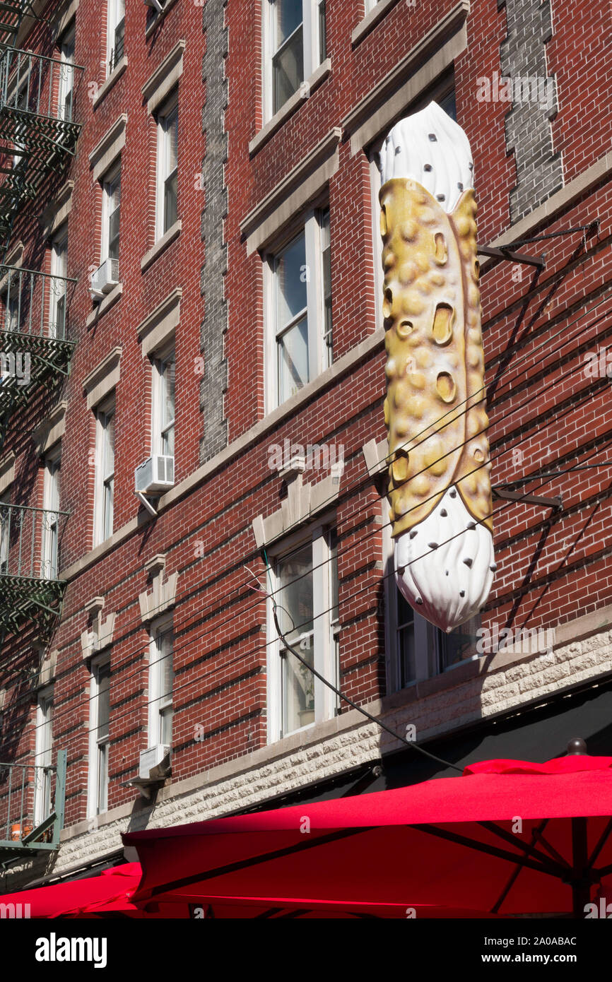 93rd Annual Feast of San Gennaro in Little Italy, New York City, USA Stock Photo
