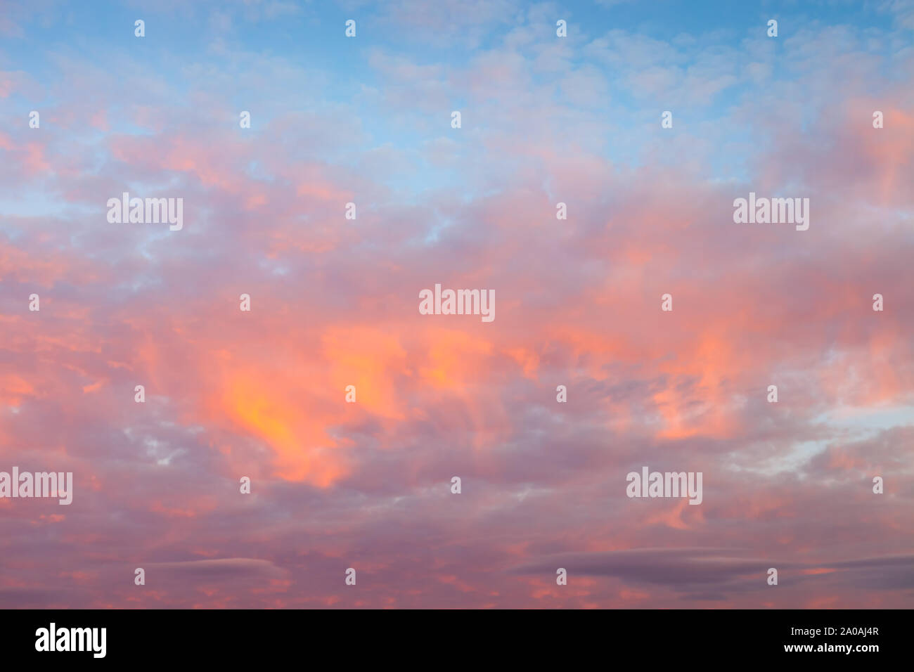 Beautiful colors of dramatic sunset sky and clouds with dramatic golden ...