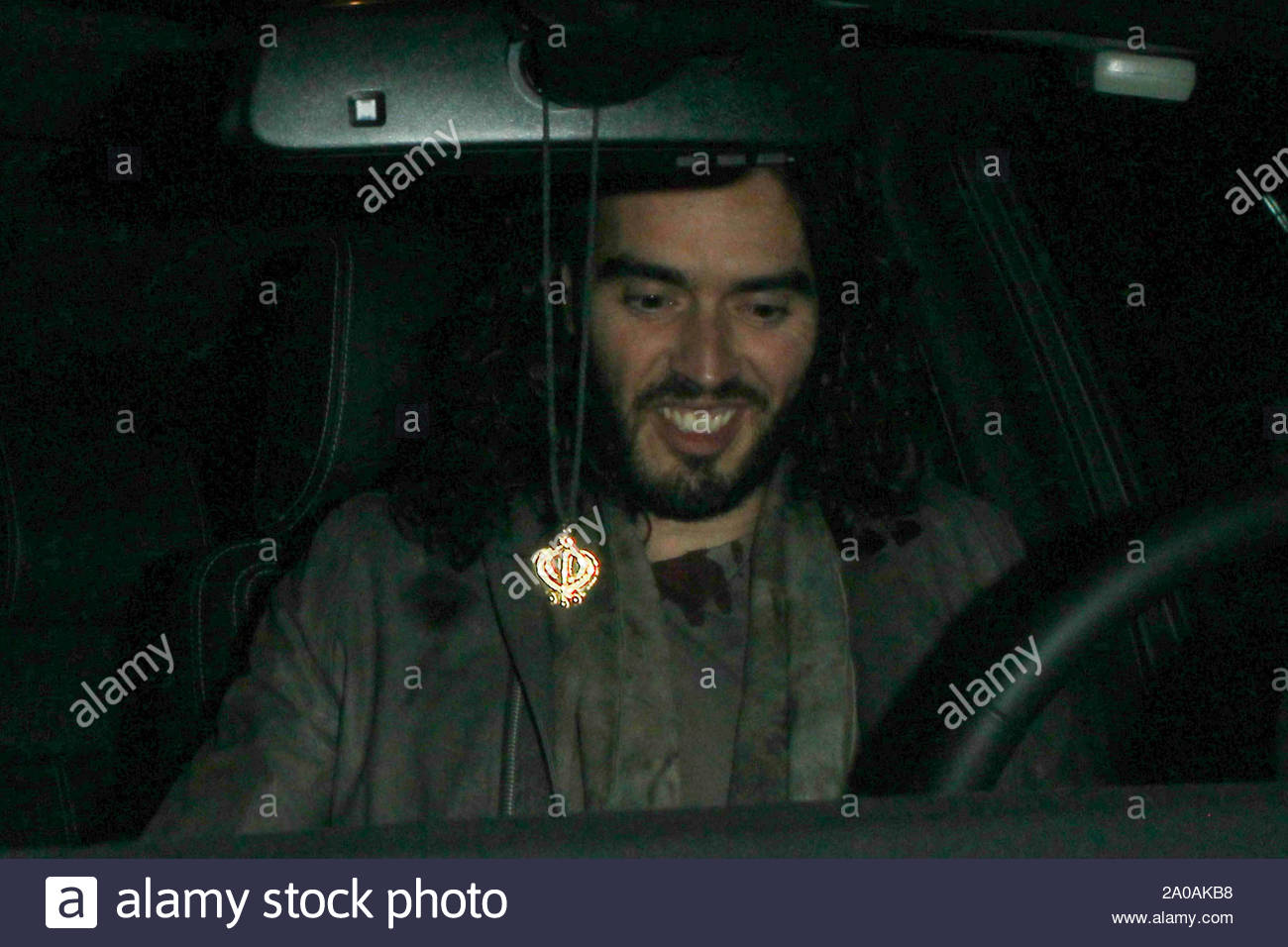 West Hollywood Ca Comedian Russell Brand Joined A Mystery Woman