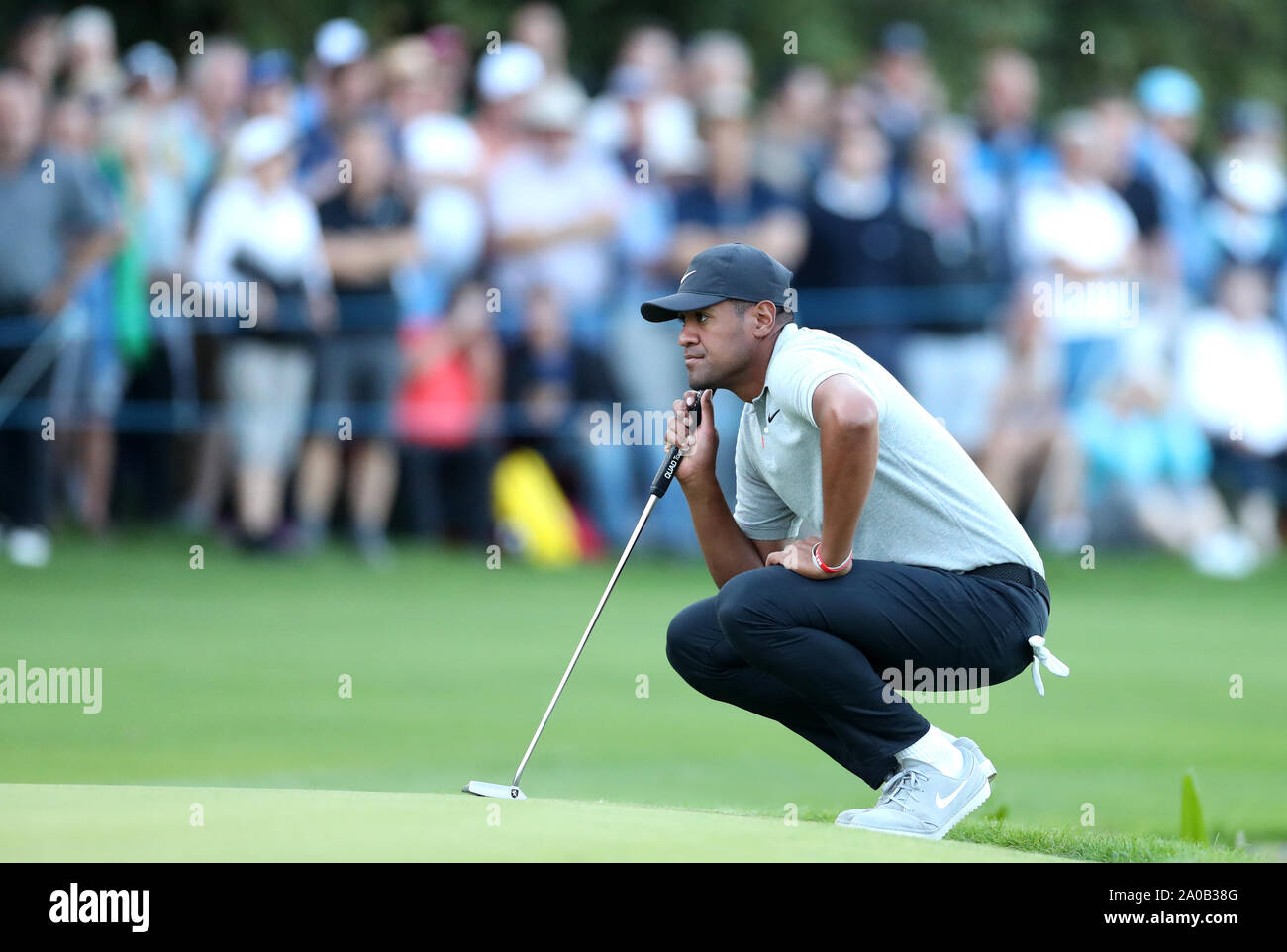 Usa S Tony Finau During Day One Of The Bmw Pga Championship At Wentworth Golf Club Surrey Stock Photo Alamy