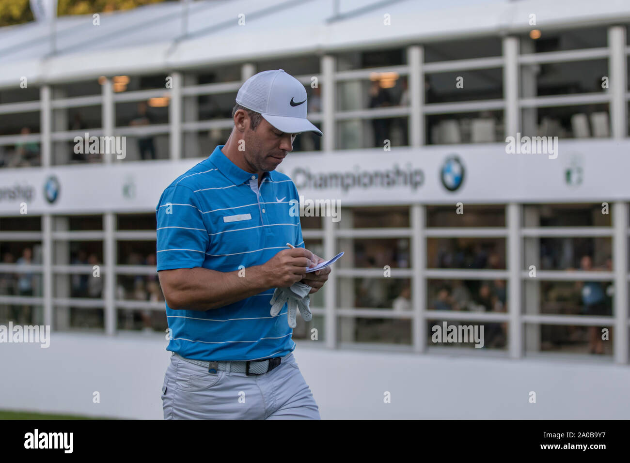Wentworth Golf Club, Surrey, UK. 19th Sep 2019. European Tour Golf, BMW