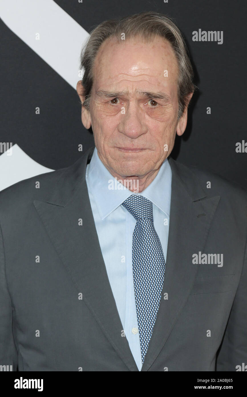 September 18, 2019, Los Angeles, CA, USA: LOS ANGELES - SEP 18:  Tommy Lee Jones at the ''Ad Astra'' LA Premiere at the Arclight Hollywood on September 18, 2019 in Los Angeles, CA (Credit Image: © Kay Blake/ZUMA Wire) Stock Photo