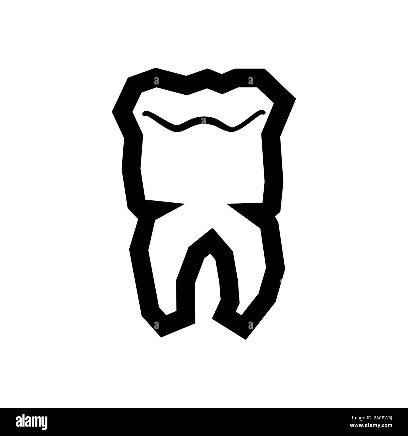 Permanent tooth Black and White Stock Photos & Images - Alamy