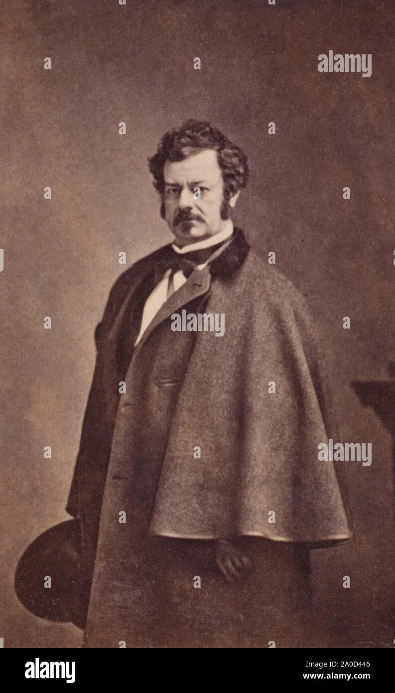 Edwin Forrest (March 9, 1806 – December 12, 1872) was a prominent nineteenth-century American Shakespearean actor. His feud with the British actor William Macready was the cause of the deadly Astor Place Riot of 1849. Stock Photo