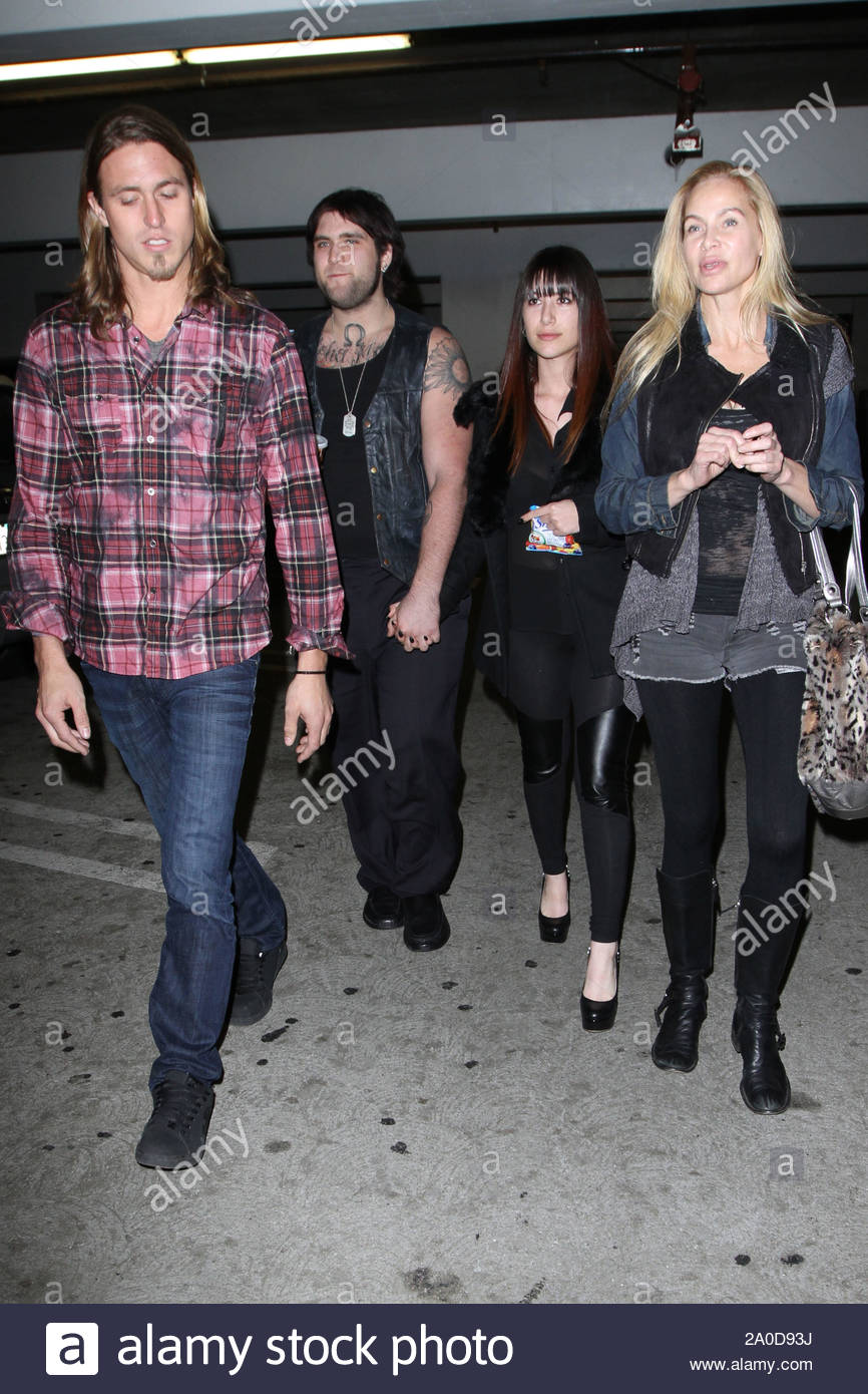 Hollywood Ca Weston Cage And A Mystery Brunette Joined His Mom Christina Fulton And Her Younger Male Companion For A Wholesome Movie Double Date At Arclight Hollywood The Past Couple Of Years