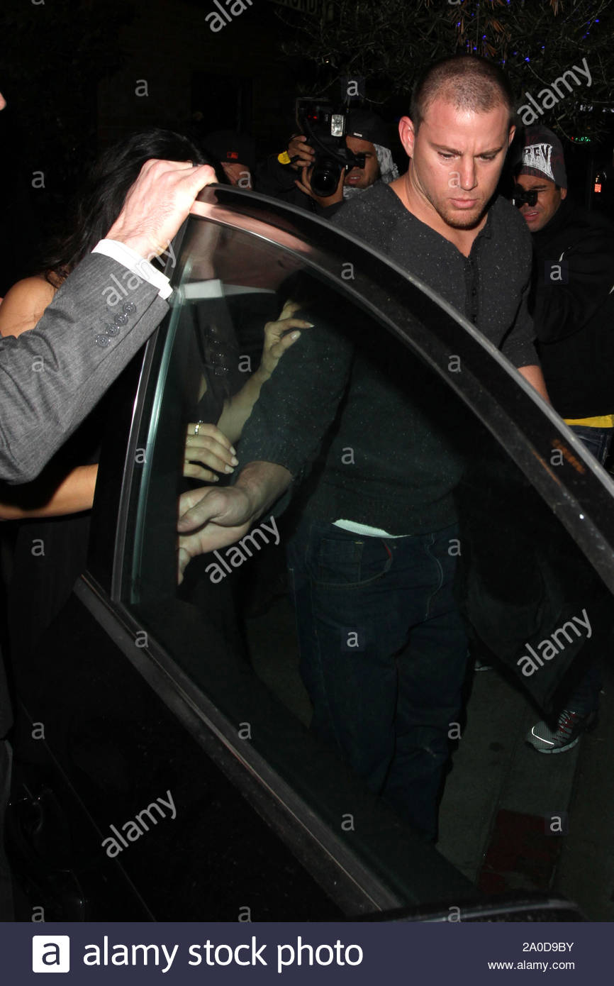 Los Angeles Ca Channing Tatum Wife Jenna Dewan Tatum And Her
