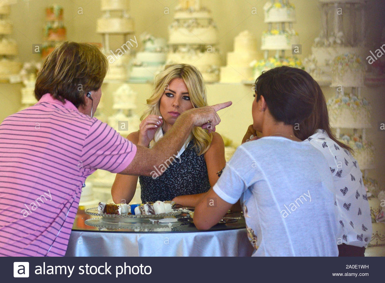 Los Angeles Ca Mollie King Frankie Sandford And New Bride