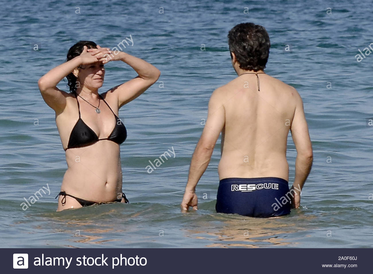 San Sebastian Spain Argentine Actor Ricardo Darin And His Wife Florencia Bas Enjoy A Sight Seeing Holiday In San Sebastian The Couple Are In The City For The San Sebastian International Film