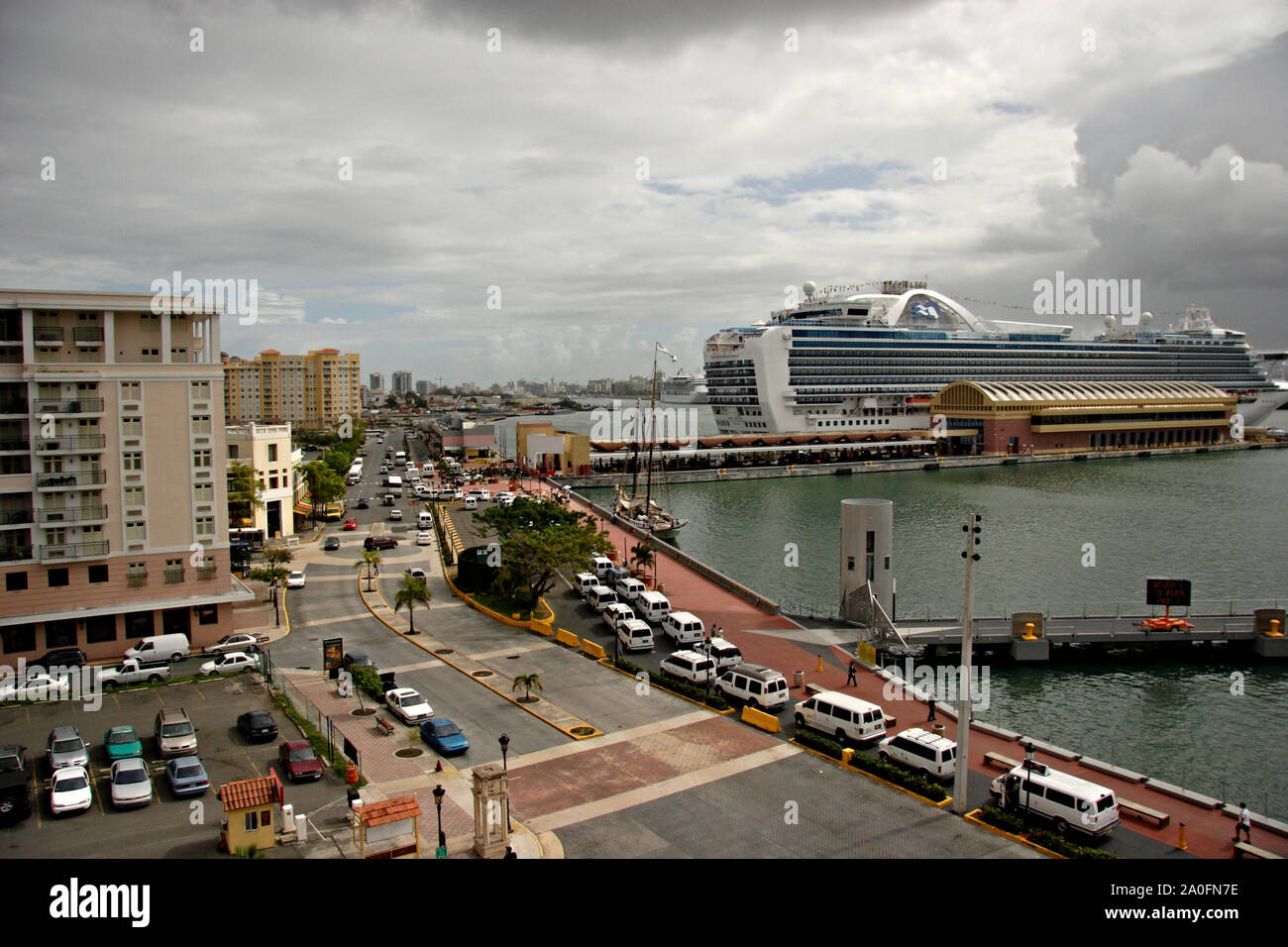 Ocean port in Puerto Rico Stock Photo Alamy