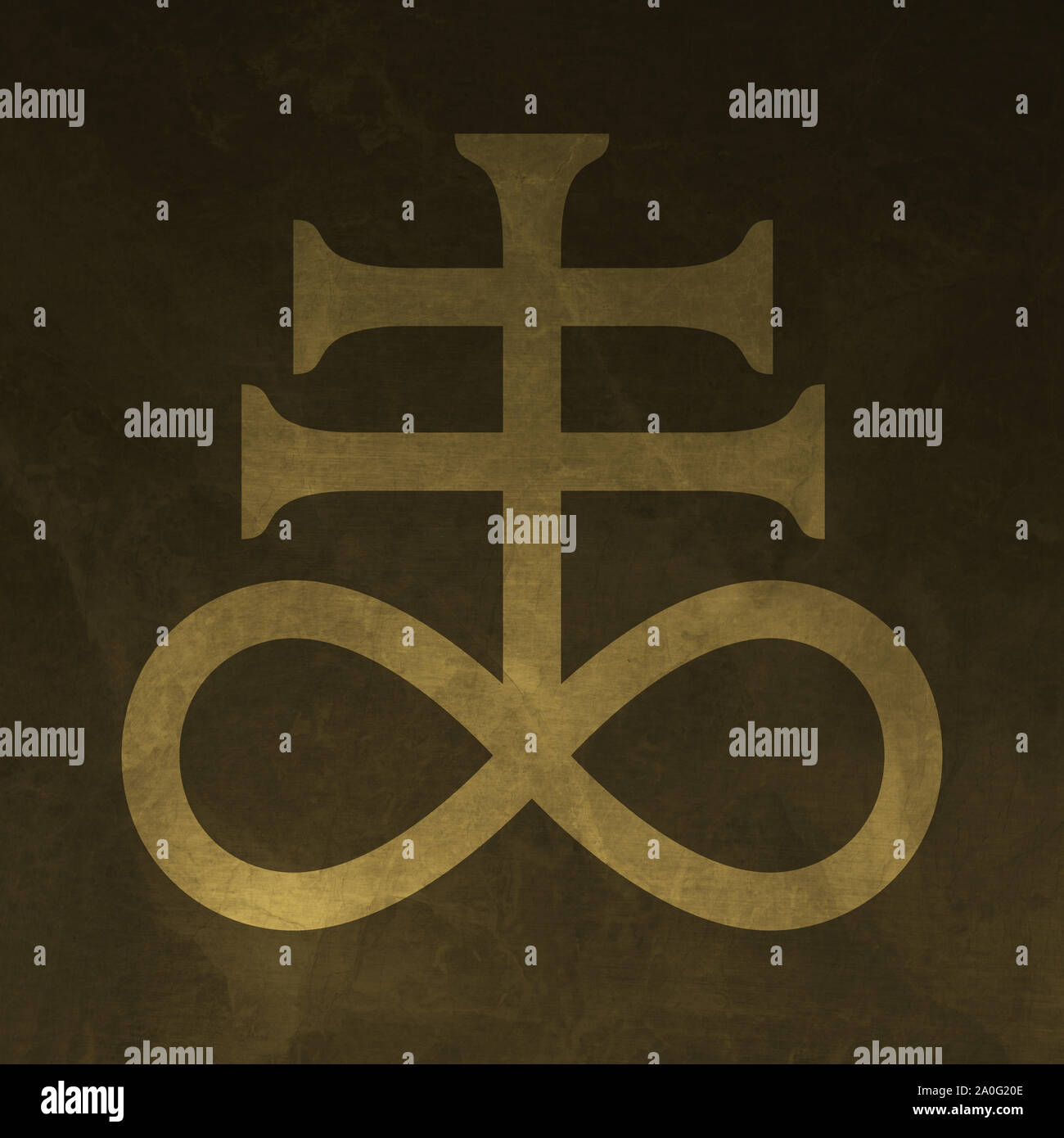 Alchemy Symbol - Sulfur Stock Photo - Alamy