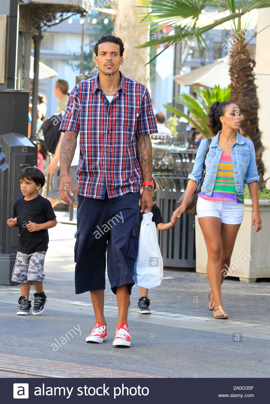 West Hollywood Ca La Lakers Player Matt Barnes Is Seen Shopping