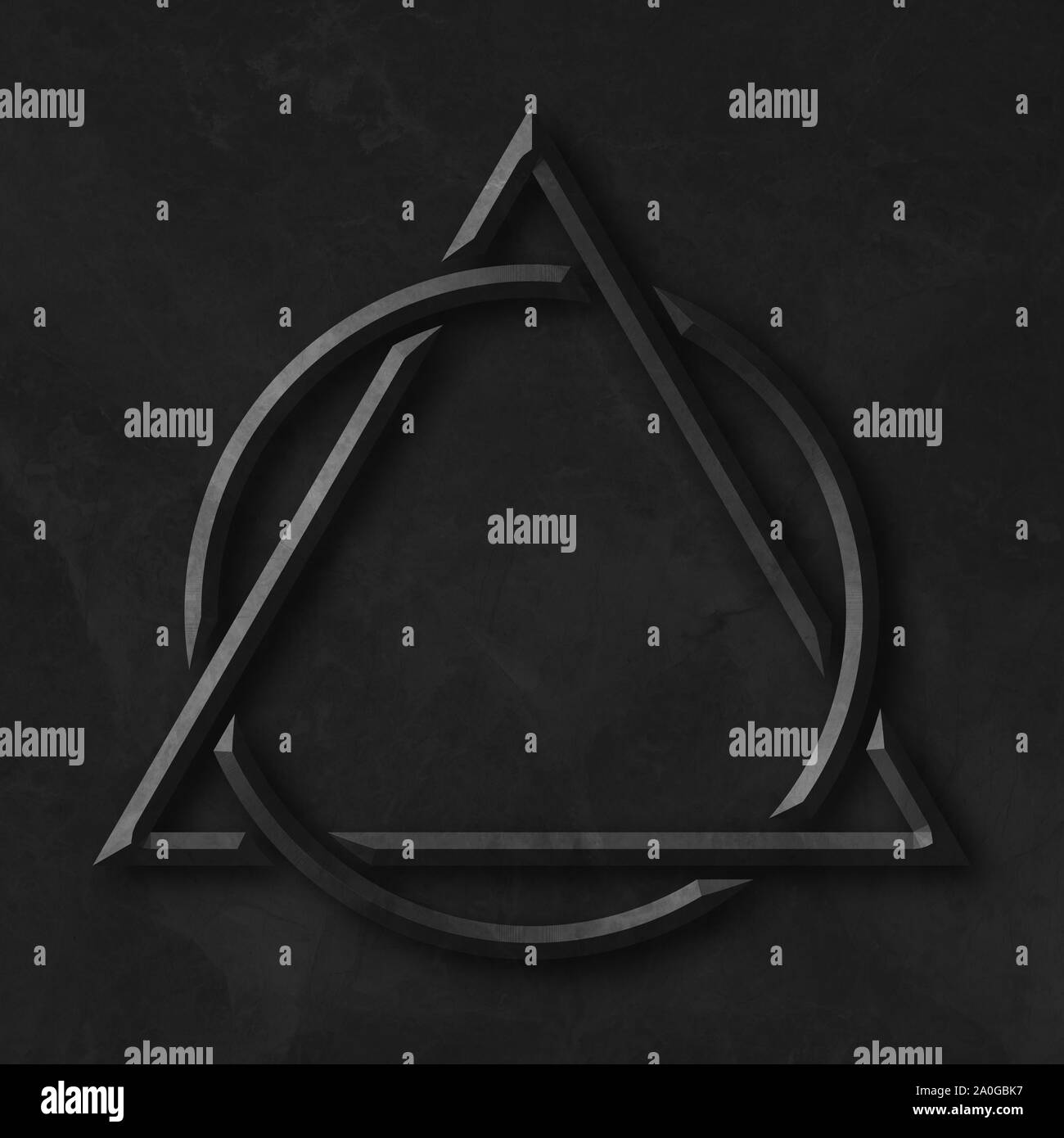 Interlocking triangles hires stock photography and images Alamy