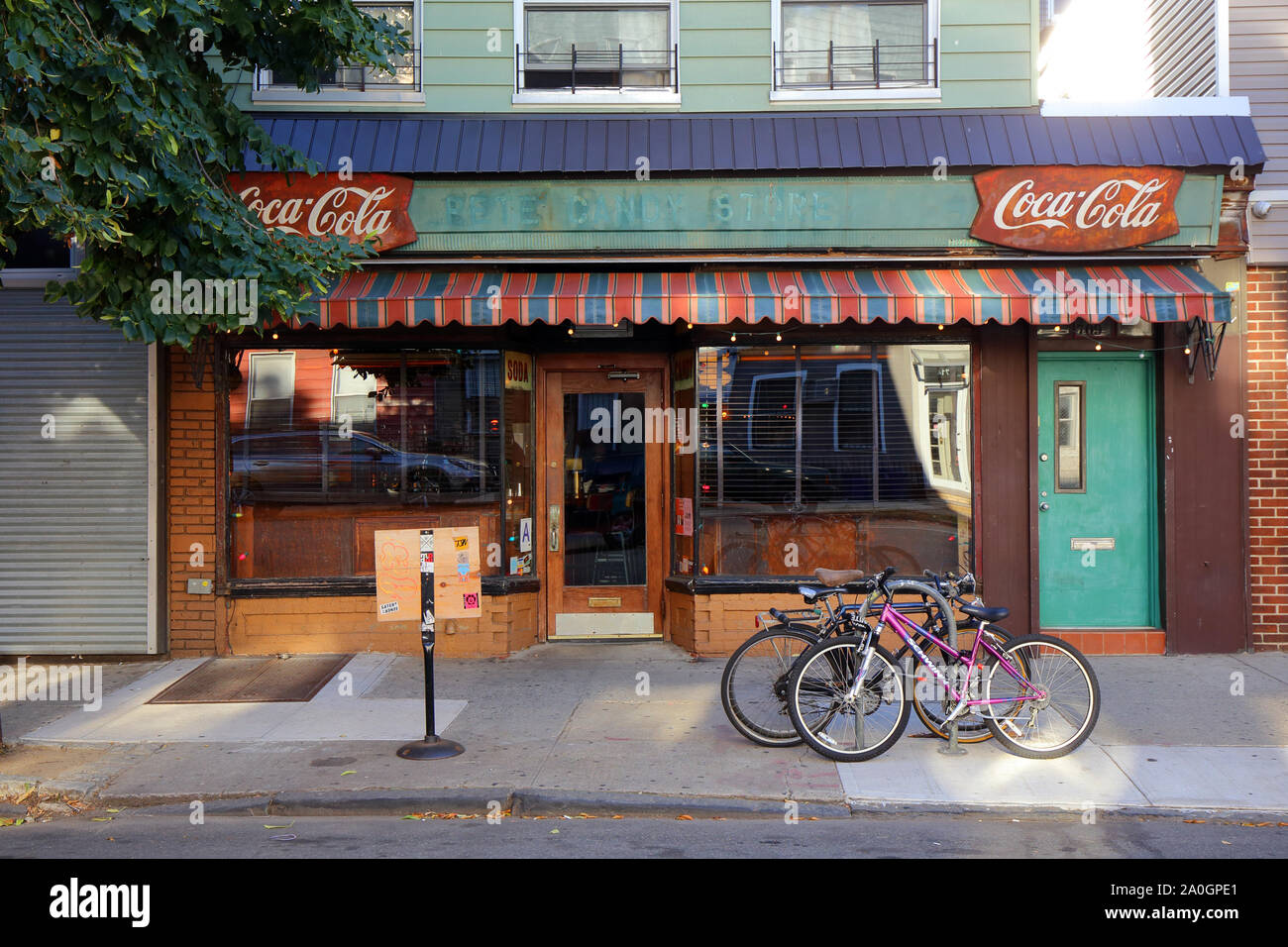 Pete's Candy Store, 709 Lorimer Street, Brooklyn, New York. NYC