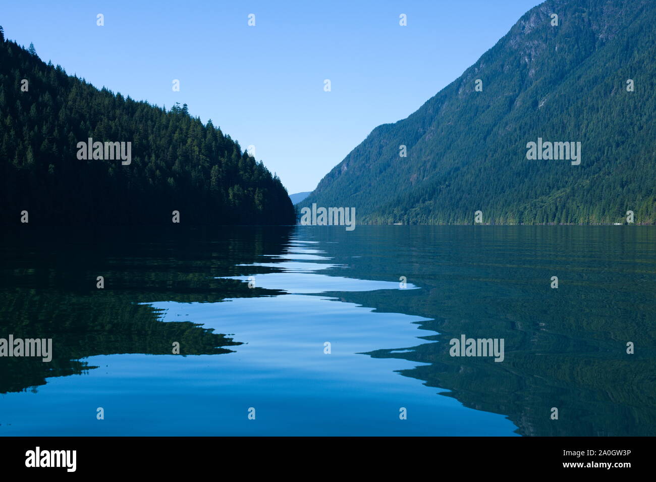 Alouette Lake, Maple Ridge, British Columbia, Canada Stock Photo