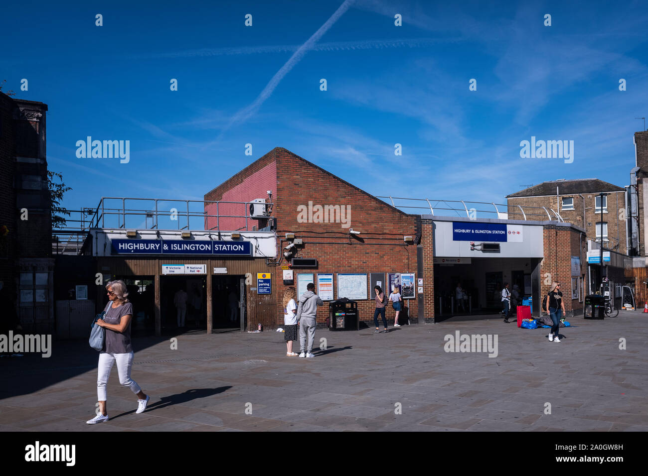 Highbury & Islington Station, London, England, U.K. Stock Photo