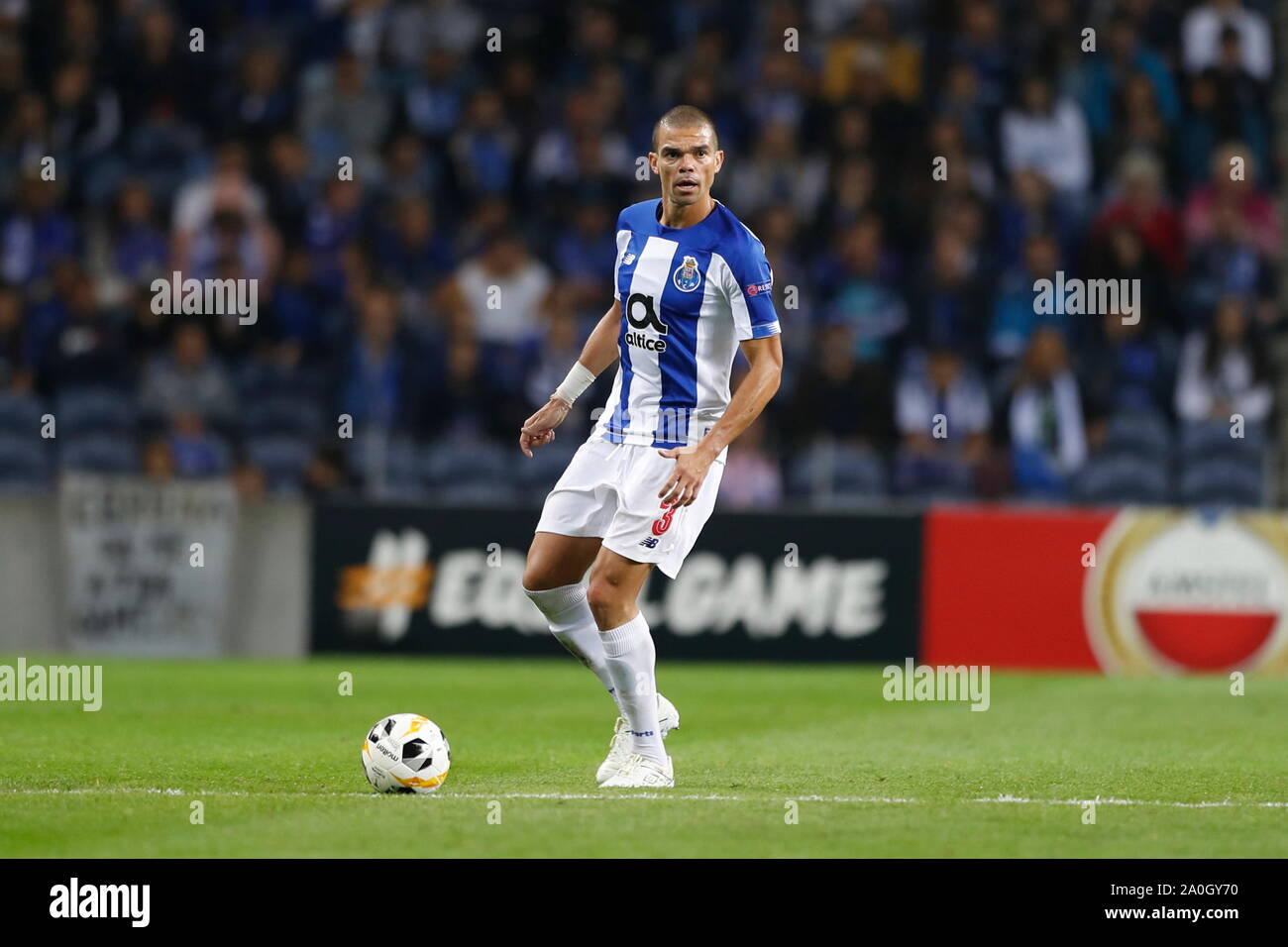 Porto Portugal 19th Sep 2019 Pepe Porto Football Soccer Uefa Europa League Group Stage Mtchday 1