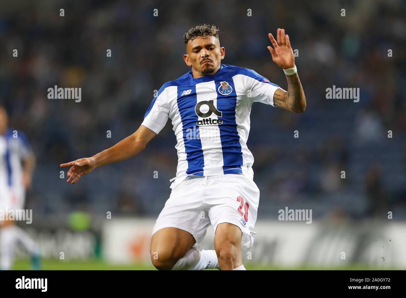 Porto, Portugal. 19th Sep, 2019. Francisco Soares (Porto) Football/Soccer :  UEFA Europa League group stage Mtchday 1 Group G match between FC Porto 2-1  BSC Young Boys at the Estadio do Dragao