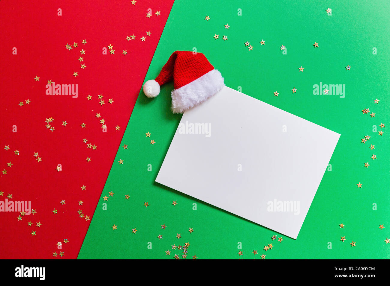 paper santa hat