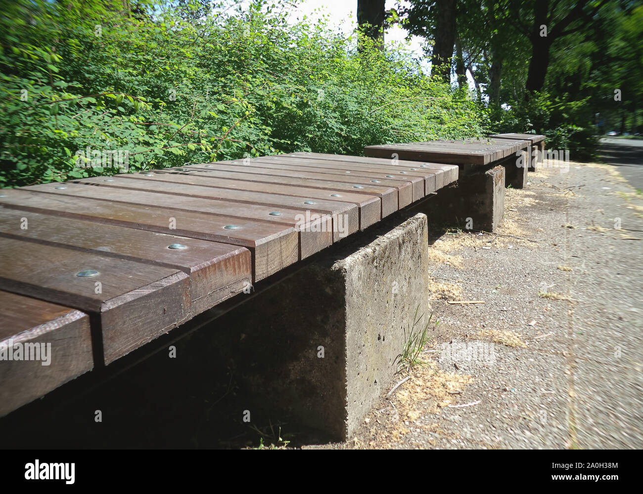 Old Wooden Benches Stock Photos Old Wooden Benches Stock Images