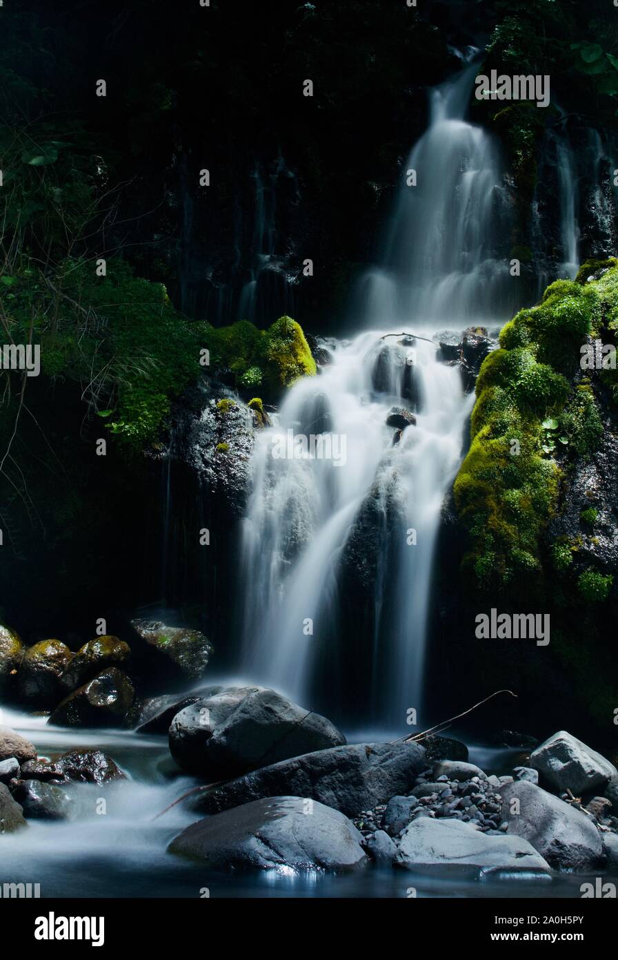 Doryu waterfall in Yamanashi, Japan Stock Photo