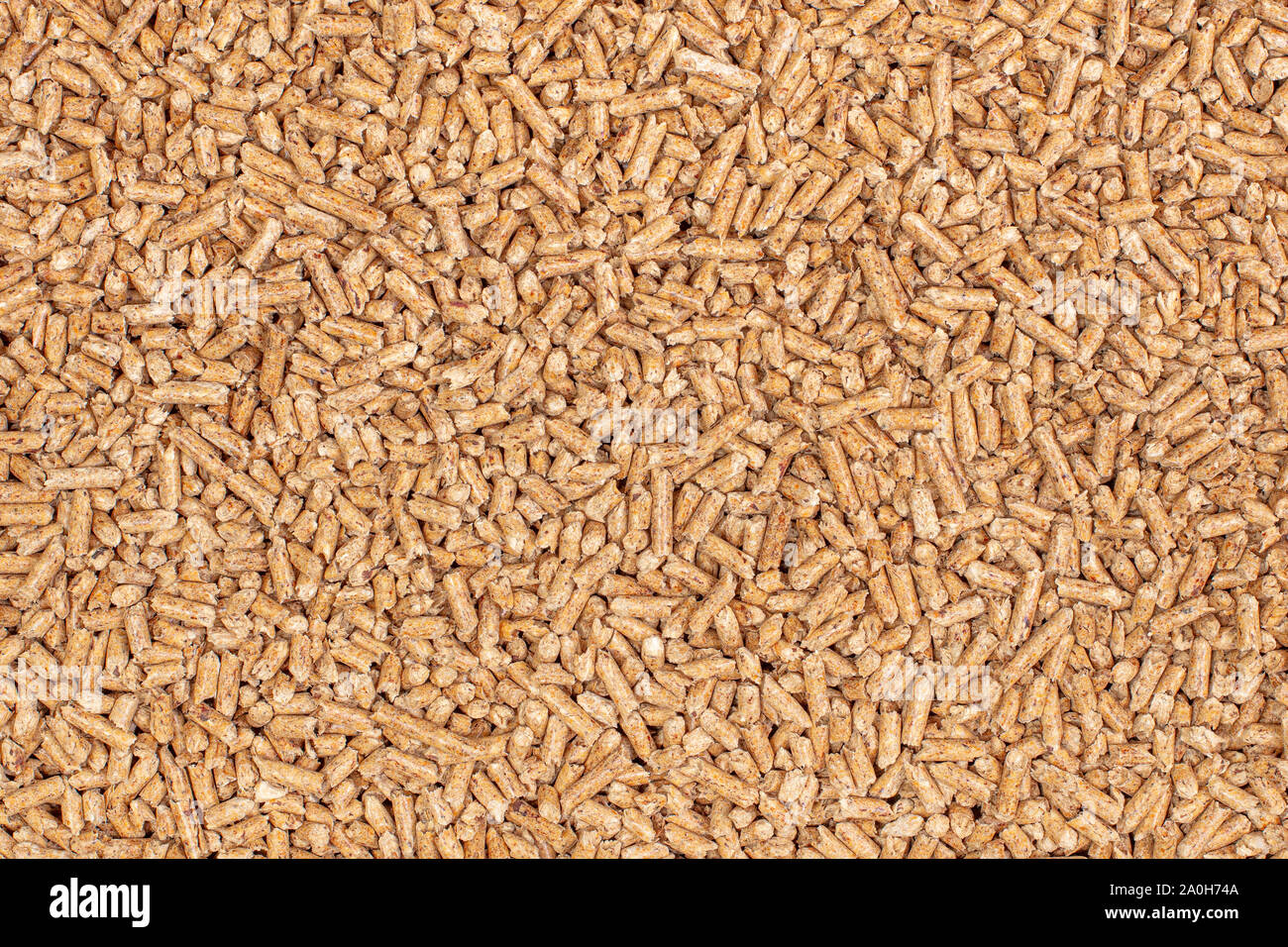detail of multiple wood pellets used as natural fuel to fuel stoves and