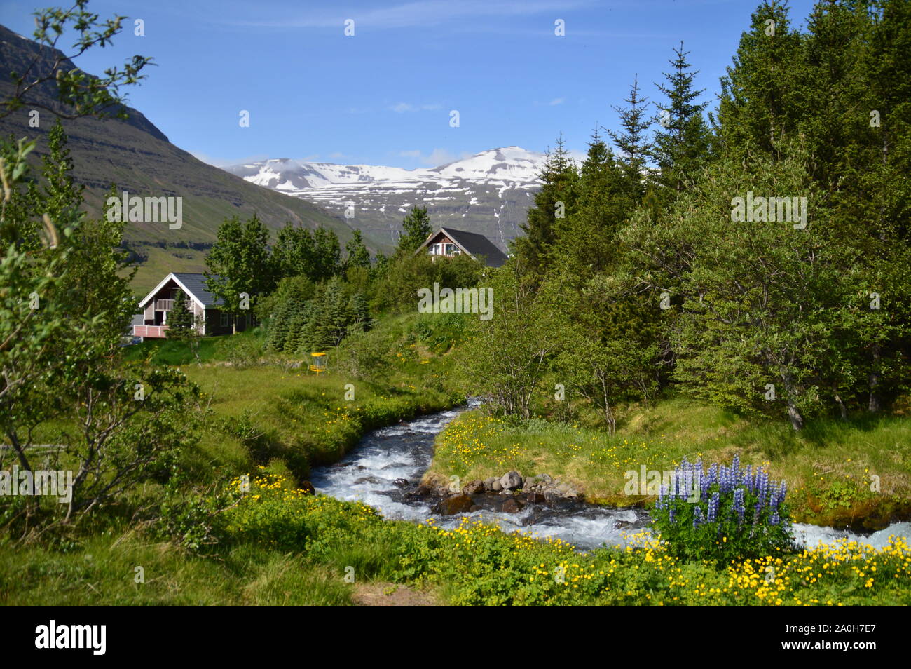 Vistas of Iceland Stock Photo
