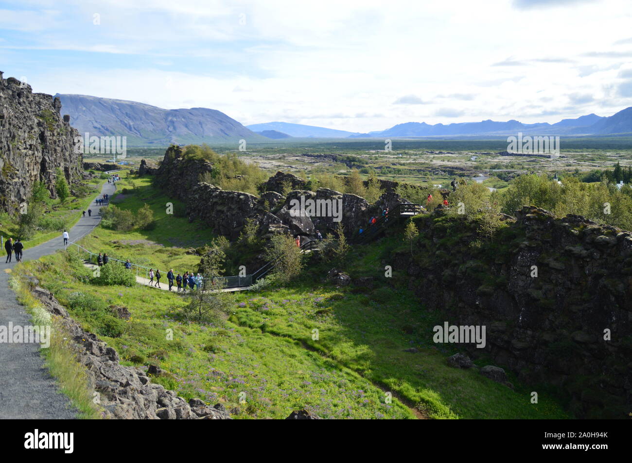 Vistas of Iceland Stock Photo