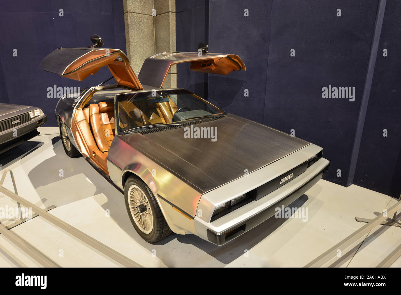 1976 Delorean Prototype Gull wing car Stock Photo