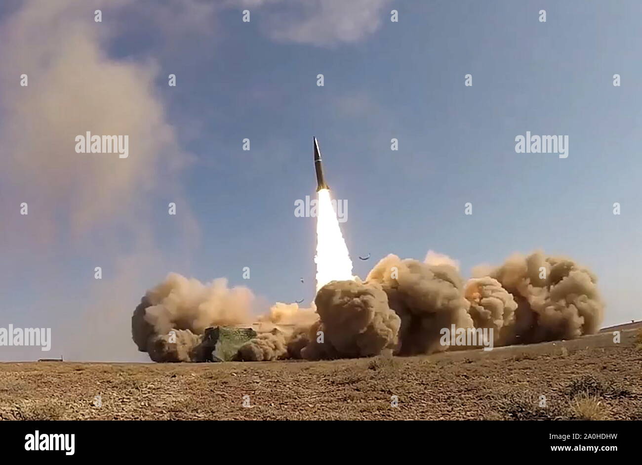 Kazakhstan th Sep 19 Kazakhstan September 19 Russia S Iskander M Launcher Firing A Missile During