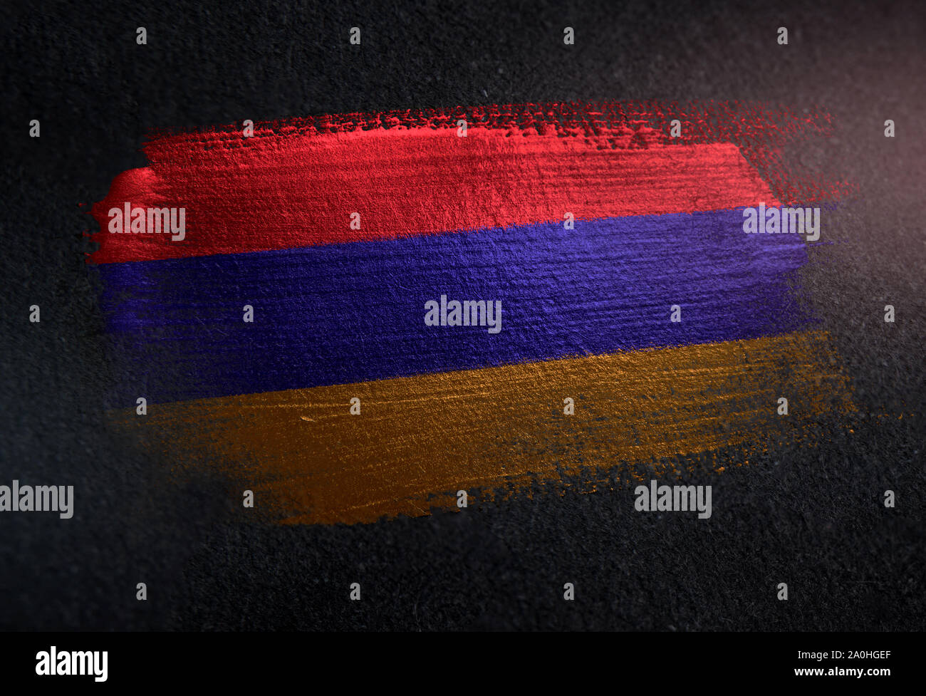 Armenia brush stroke hi-res stock photography and images - Alamy