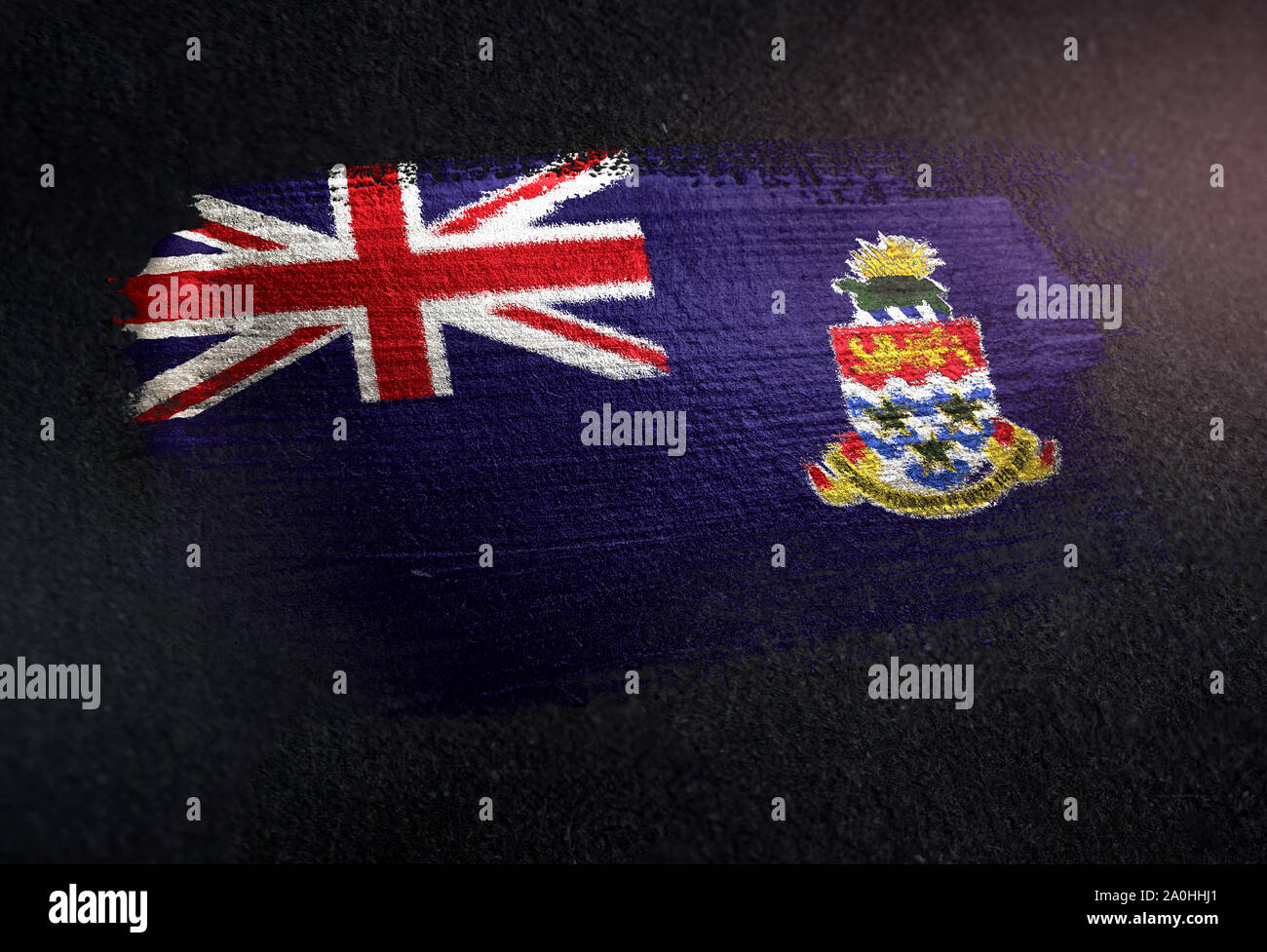National flag of the cayman islands hi-res stock photography and images ...