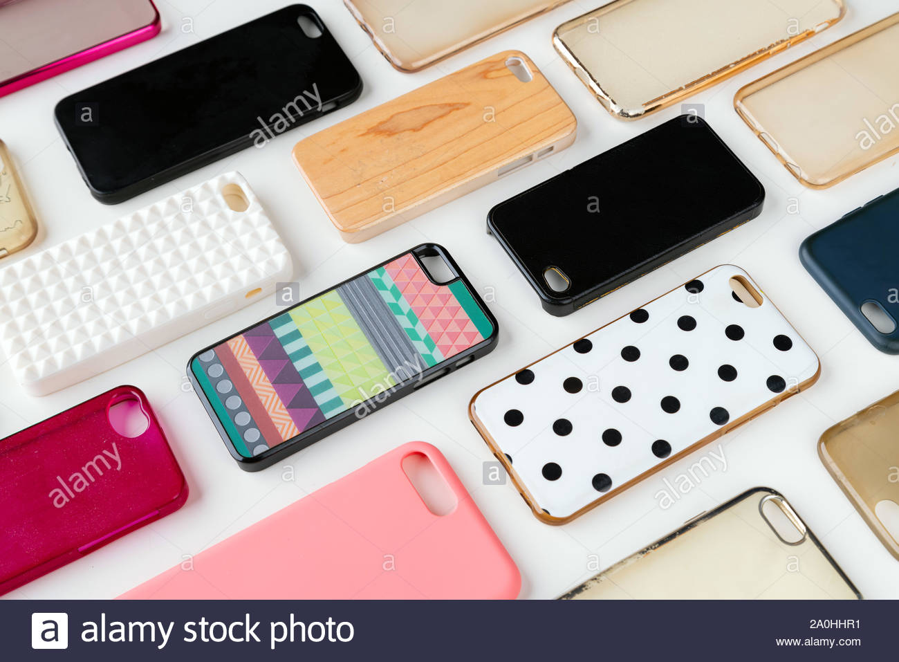 Pile Of Multicolored Plastic Back Covers For Mobile Phone Choice Of Smart Phone Protector Accessories Background A Lot Of Silicone Phone Backs Or Sk Stock Photo Alamy