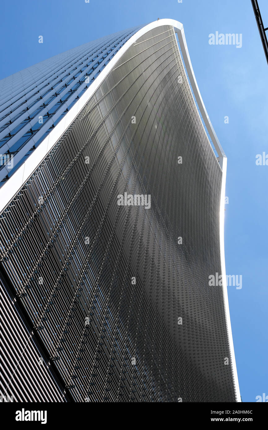 Exterior of the Walkie Talkie building in the city of London Stock Photo