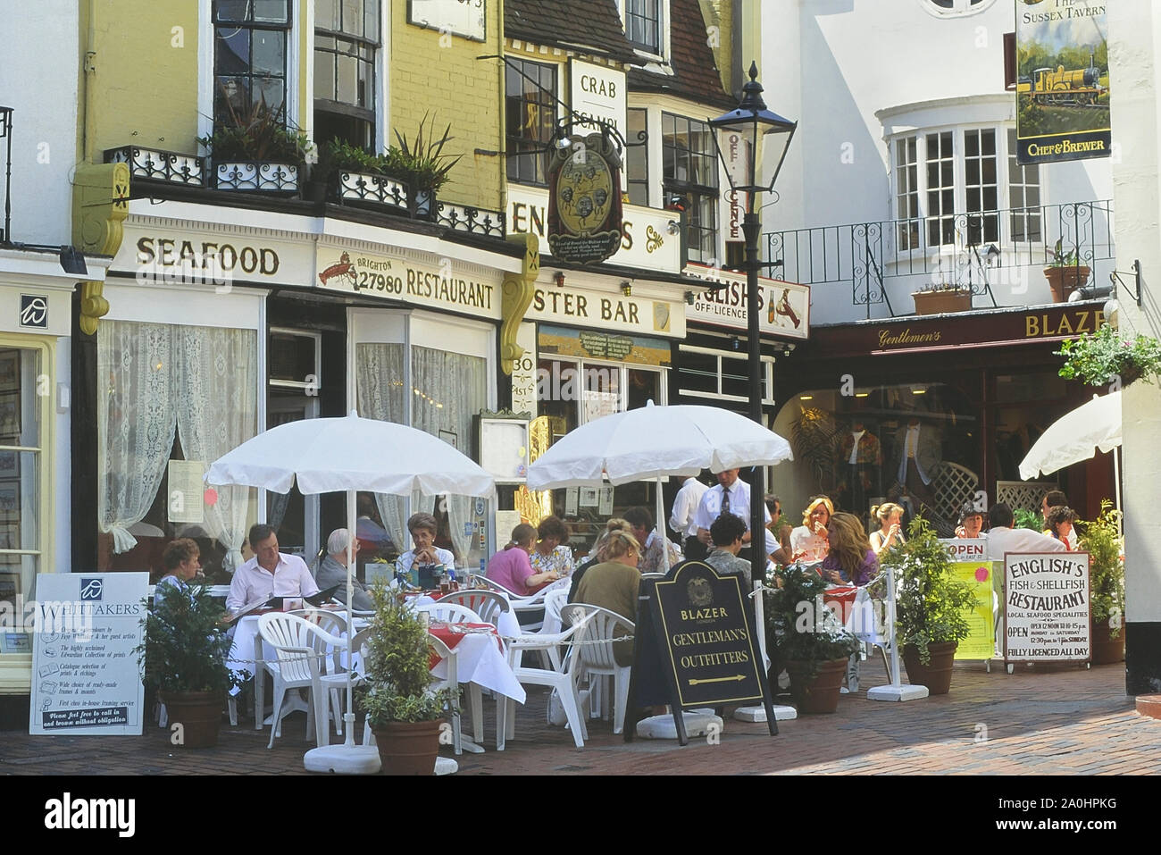 English's Seafood restaurant, The Lanes, Brighton, East Sussex, England