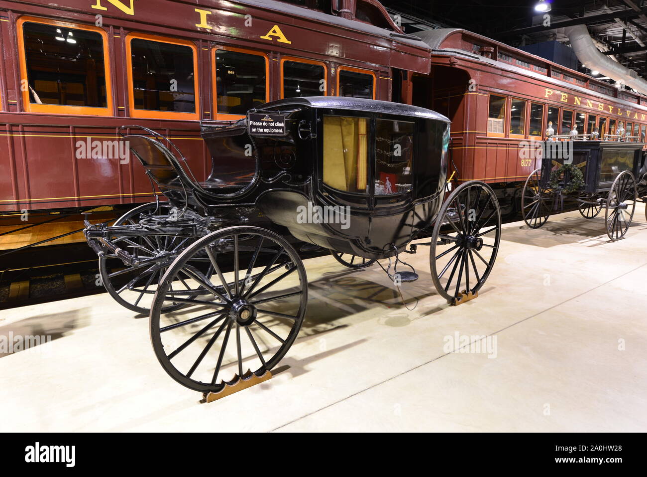 A Carryall carriage. Stock Photo