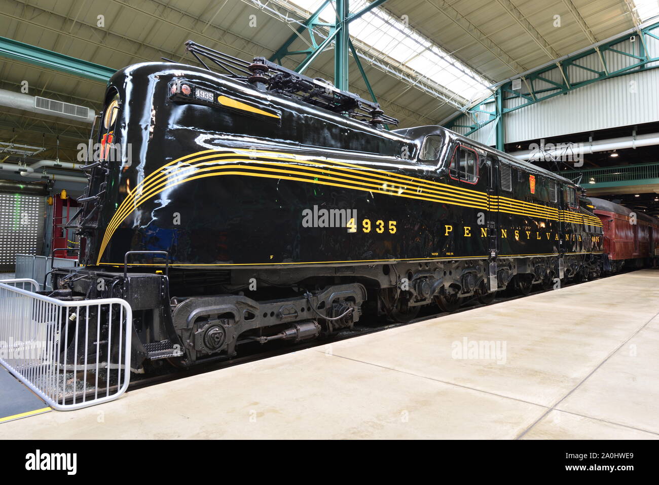 Pennsylvania Railroad 4935 Stock Photo Alamy