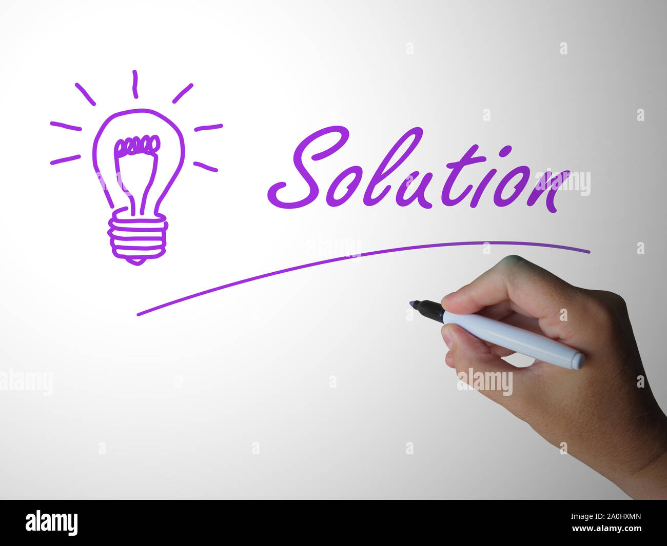 Solution concept icon means resolving and unravelling a problem ...