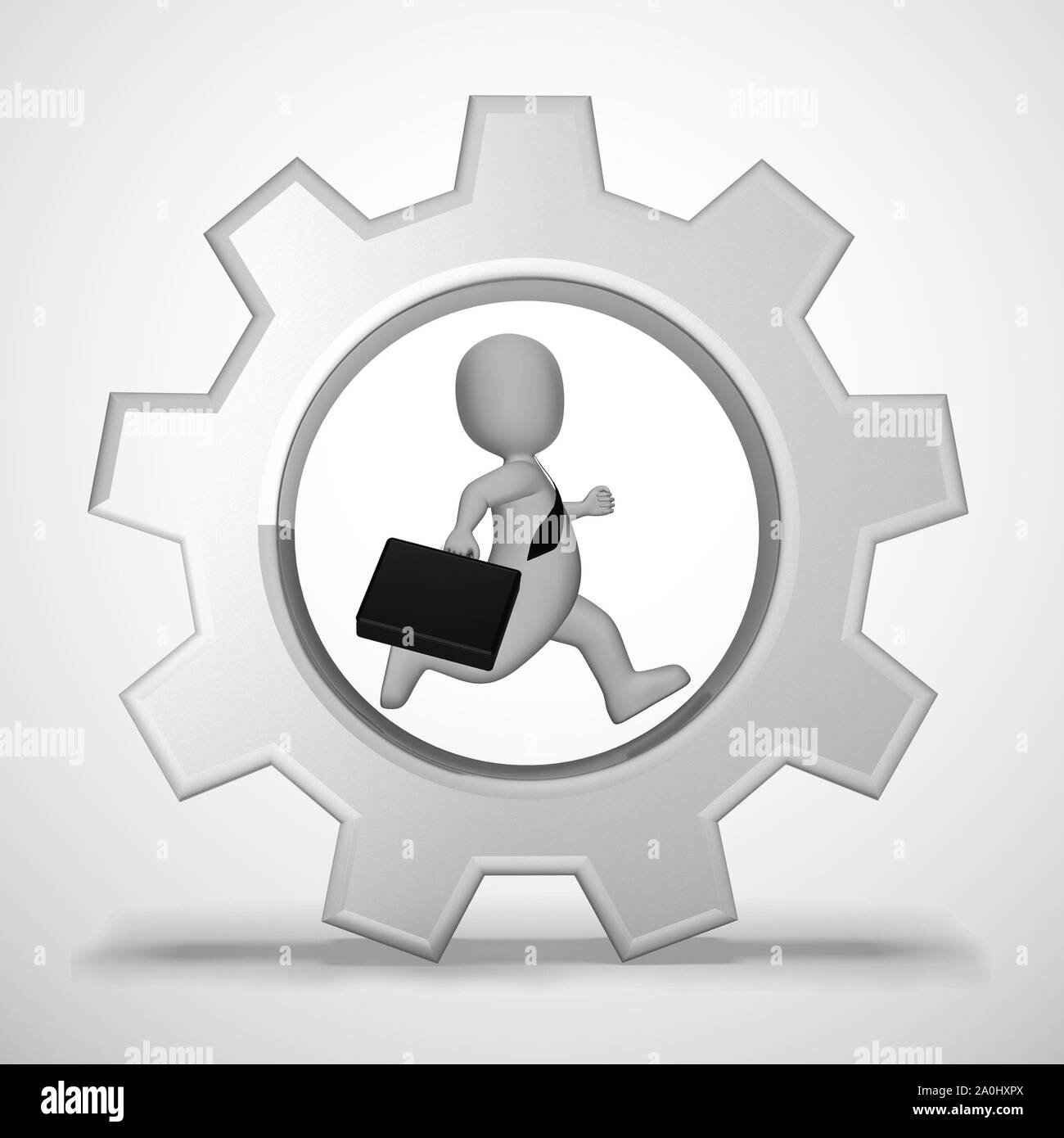 Rat race or daily Grind and struggle in a repetitive dull job. The ...