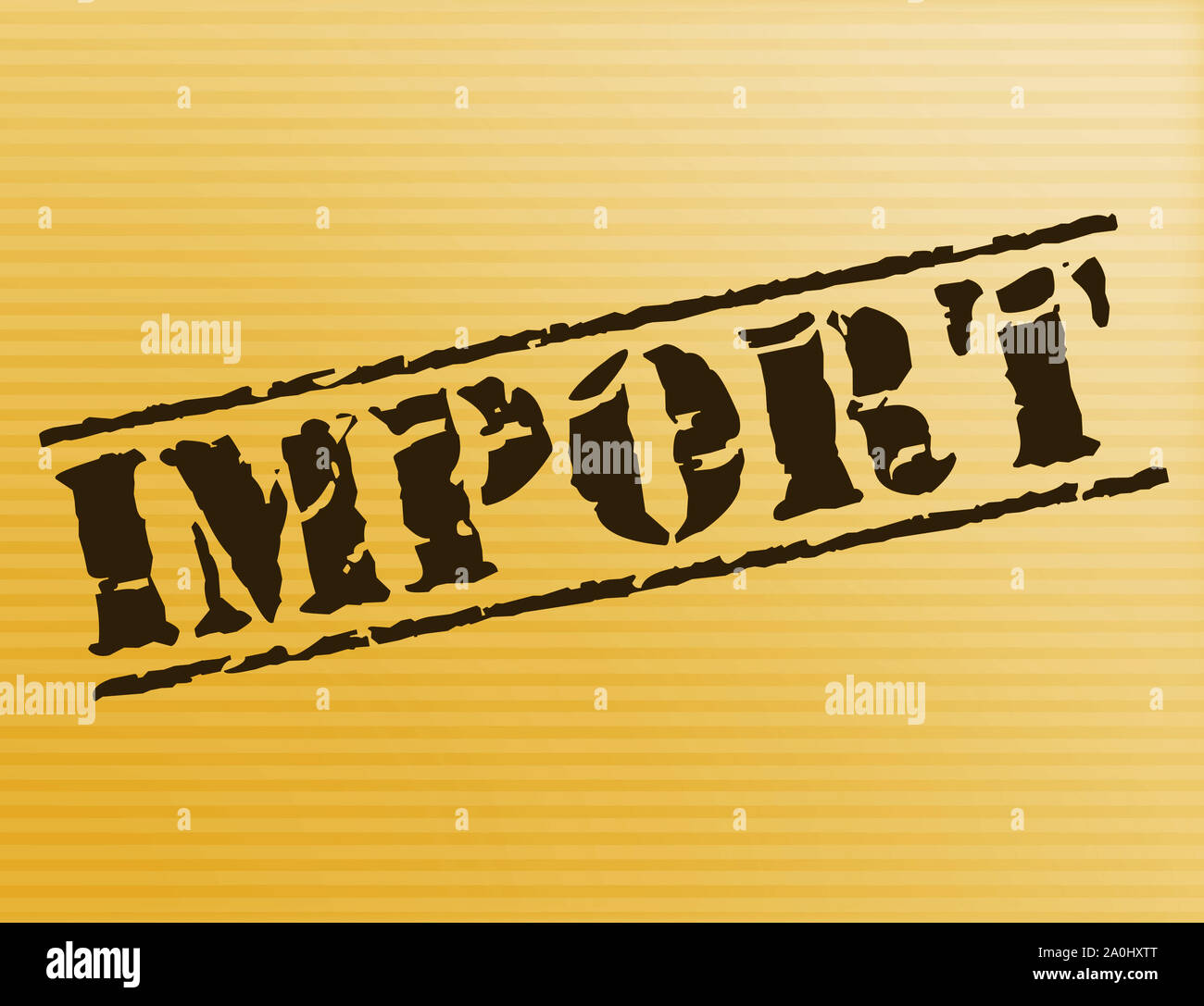 Import concept icon means importing goods for business. International ...
