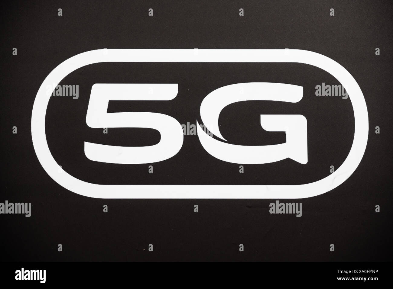 A 5g Logo Seen On A Vivo Nex 3 Smartphone Advertisement In Shanghai Stock Photo Alamy