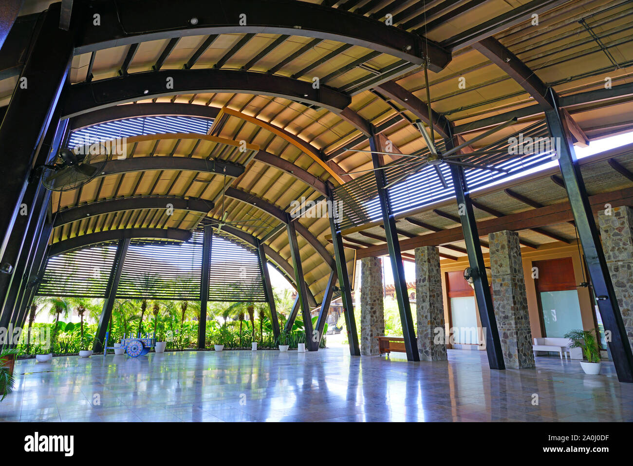 PAPAGAYO, COSTA RICA 20 MAR 2019 View of the Four Seasons Resort
