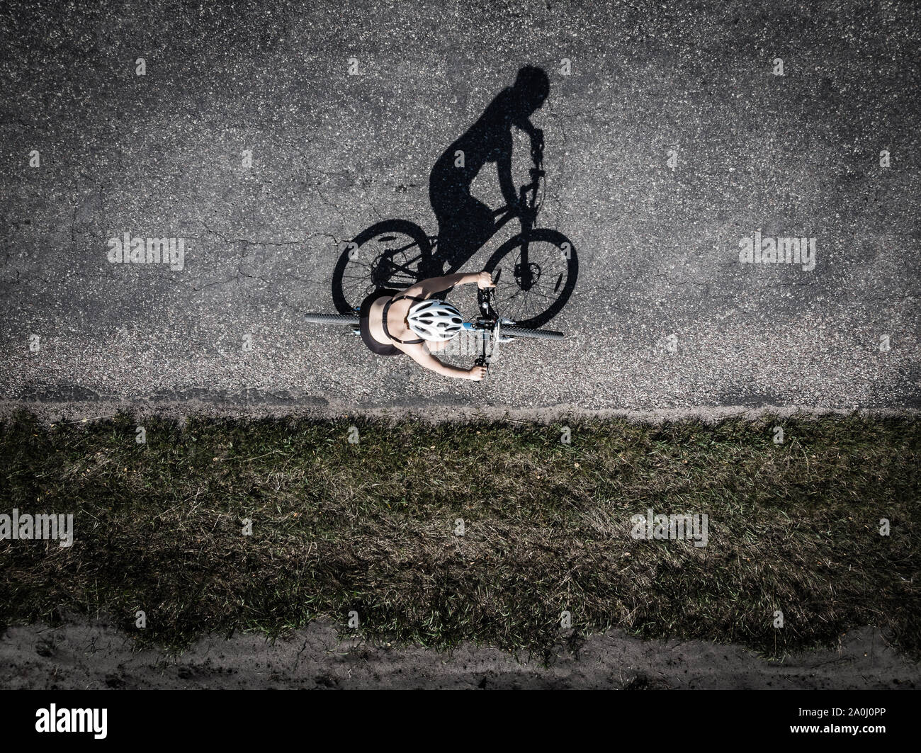 High contrast cycling hi-res stock photography and images - Alamy