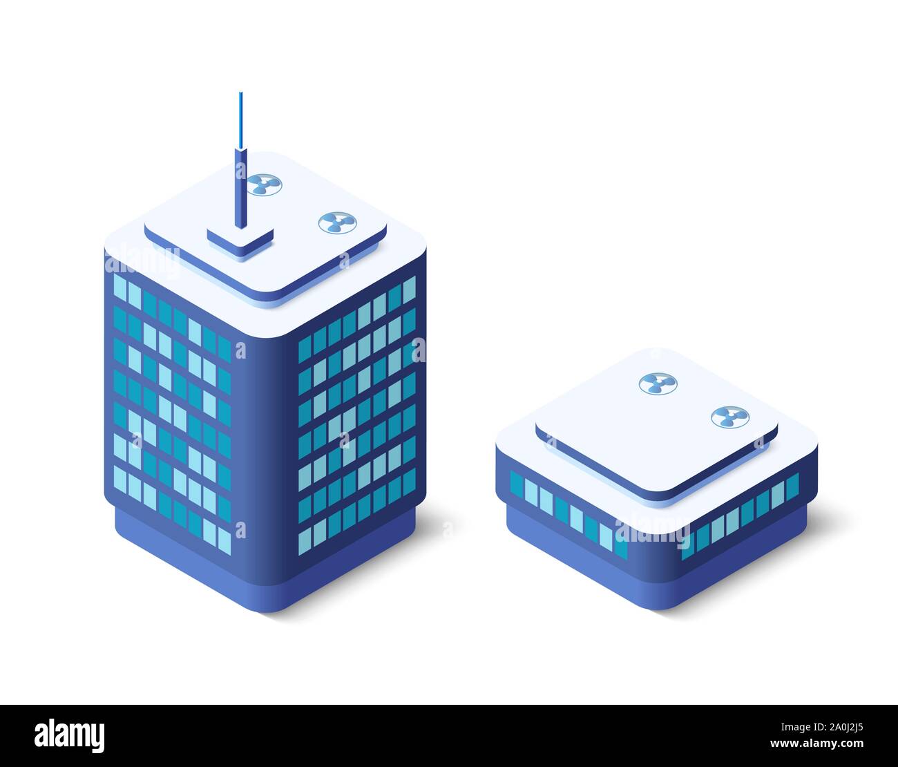 Modern 3D city isometric Stock Vector Image & Art - Alamy