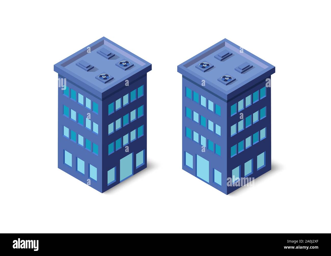 Modern 3D city isometric Stock Vector Image & Art - Alamy