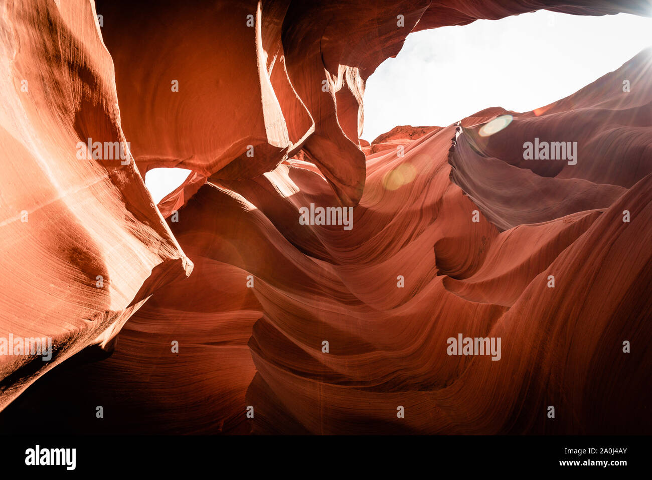 Lower Antelope Canyon Arizona USA Stock Photo
