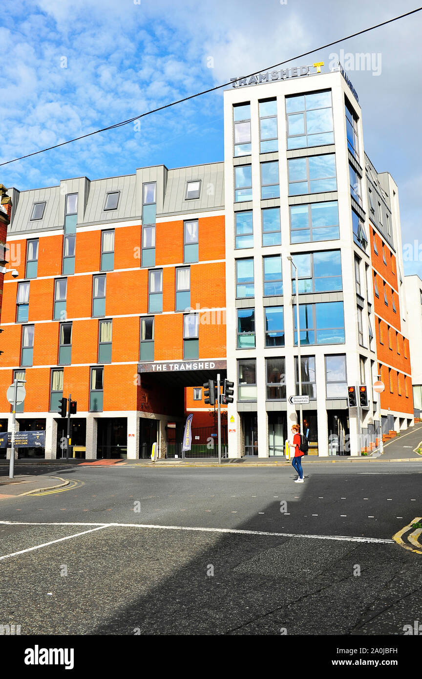 The Tramshed student in Preston city centre Stock Photo