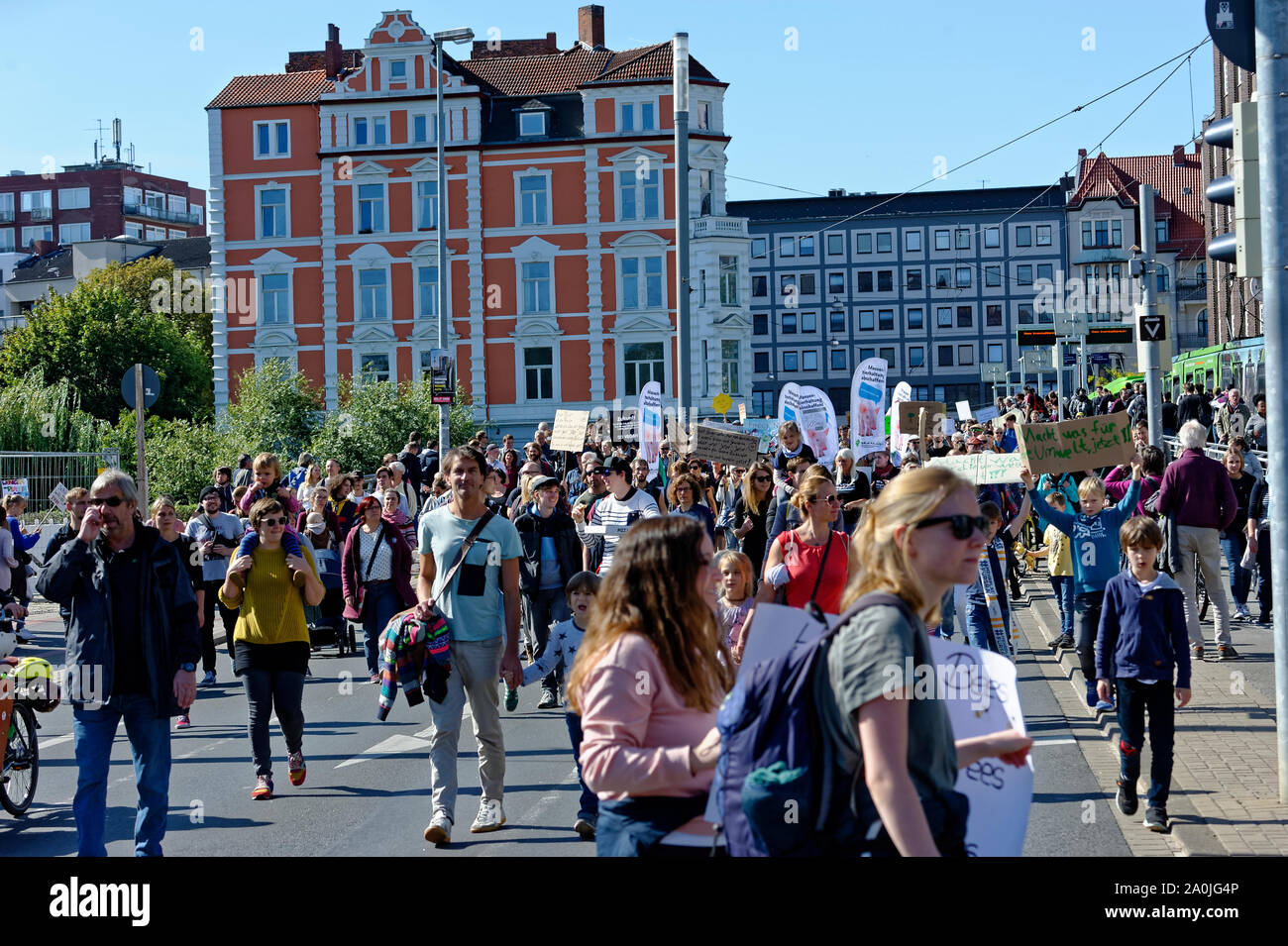 Fridays for Future,Linden,Hannover. Stock Photo