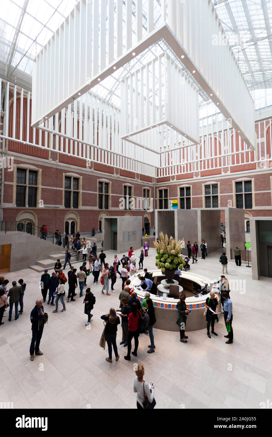 View inside the Atrium of the Rijksmuseum, Amsterdam Stock Photo - Alamy