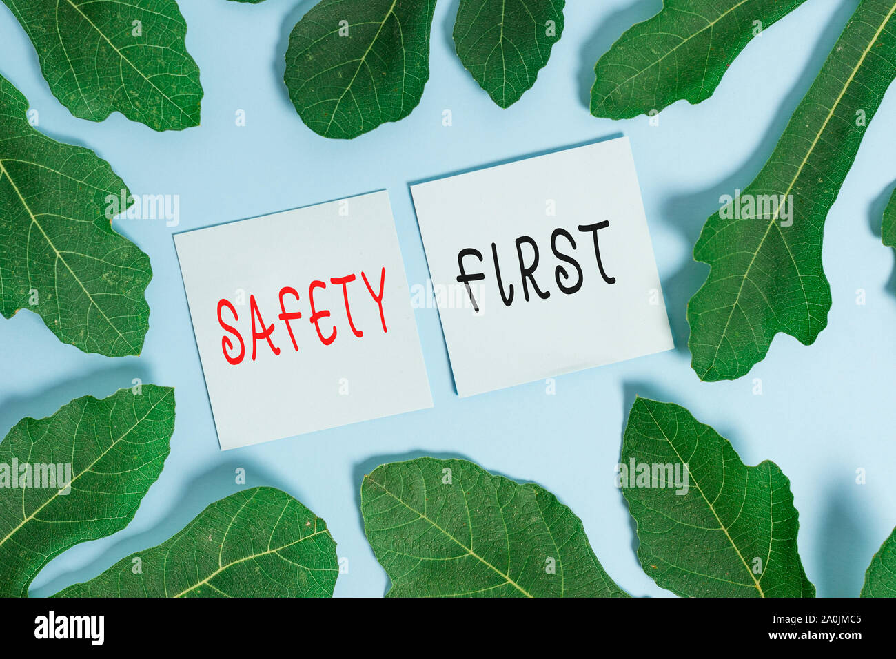 Handwriting text writing Safety First. Conceptual photo Avoid any unnecessary risk Live Safely Be Careful Pay attention Stock Photo
